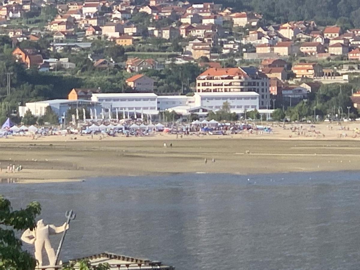 El Mirador Ria De Vigo, Apartamento Frente Al Mar, Centrico Moaña Exterior foto